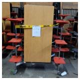 Stool Seating Cafeteria Tables