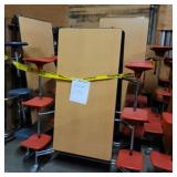Stool Seating Cafeteria Tables