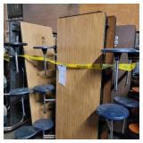 Stool Seating Cafeteria Tables
