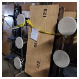 Stool Seating Cafeteria Tables