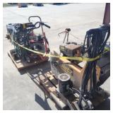 Hertz Concrete Saw/ Ryan sod cutter/