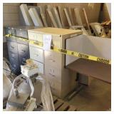 Lot of File Cabinets / Student Privacy Desk