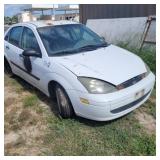 White Ford Focus