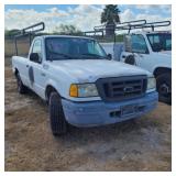 White Ford Ranger