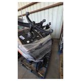 Office Chairs/ Stackable chairs Black & Chrome