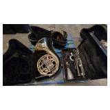 French Horns (2) / Clarinet 3x $$