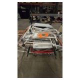 Standing White Boards on Casters