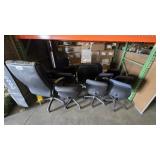 Lot of assorted office chairs