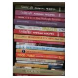 Box Lot of Cookbooks- See Book List in Photo