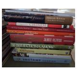 Box Lot of Cookbooks- See Book List in Photo