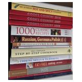 Box Lot of Cookbooks- See Book List in Photo