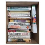 Box Lot of Cookbooks- See Book List in Photo