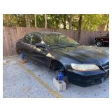 1998 HONDA  ACCORD BLACK