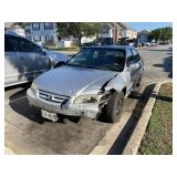 2002 HONDA ACCORD SILVER