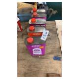 5 empty black powder cans