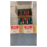 12 ga ammo 14 rounds mixed and shotshell primers