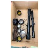 Box lot scopes and lens covers