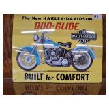Harley-Davidson Duo glide metal sign