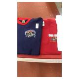 5 used lg dog run shirts