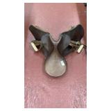 Leather saddle