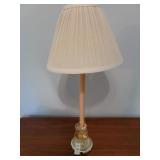 Tall candlestick lamp