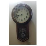 Elgin electric regulator wall clock