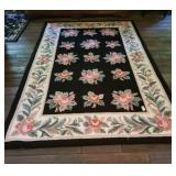Chinese hand-hooked rug 5x8