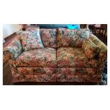 Ethan Allen floral loveseat