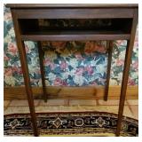 Hall table. 20 in x 15 in x 28 in