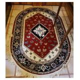 Avanti area rug 3.9 x 5.5 oval