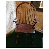 Spindle rocking chair