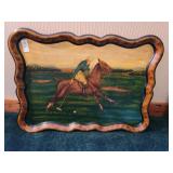 Polo wall art / tray