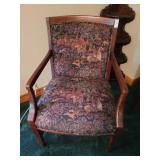 Large upholstered chair