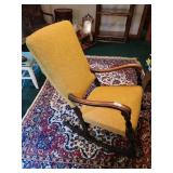 Upholstered rocking chair
