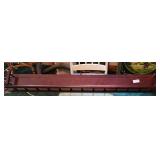 4-ft shelf 6 in deep