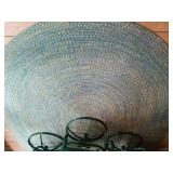 Braided rug approx 11 ft x 8 ft