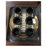 Large & small roaster pan platter and non stick 6