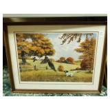Authentic Ken Michaelson Autumn Wings print