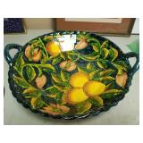 Large Mexican pottery bowl