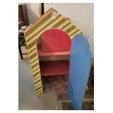 Wood toy soldier toy box with shelves - need some