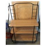 Kitchen 3 shelf rack 30 x15 x 48"