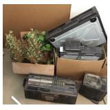 Heater radio and 2 vcr