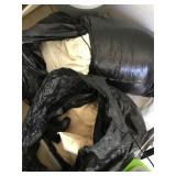 2 large bags comforters shoes etc