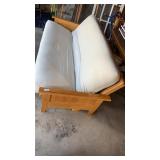 Oak futon