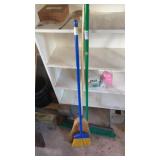 Three brooms