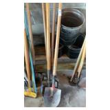 4 spade shovels