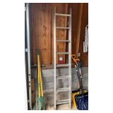 Werner 16 foot aluminum extension ladder