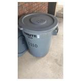 Rubbermaid Brute garbage can