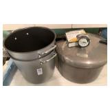 Sears pressure cooker/canner and two pots