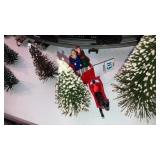 Barclay cast sleigh w. Horse, man & woman&